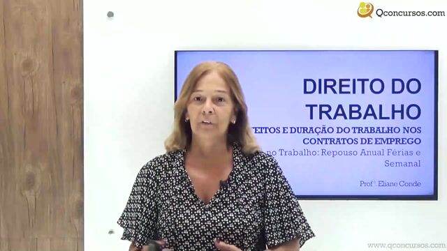 Descanso no trabalho: repouso anual (férias) e semanal - Parte 1