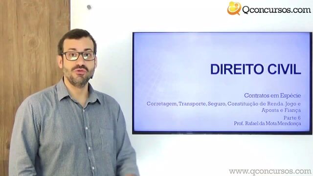 Corretagem, Transporte, Seguro, Constituição de Renda, Jogo e Aposta e Fiança - Parte 06