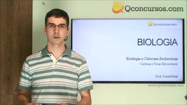 Ecologia e ciências ambientais - Cadeias e Teias Alimentares