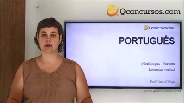 Morfologia - Verbos - Locução Verbal