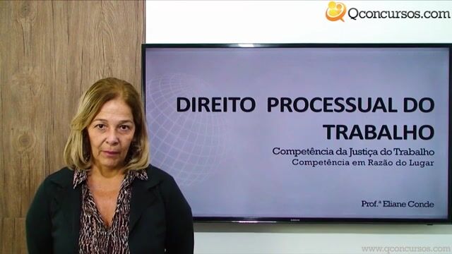Competência em Razão do Lugar