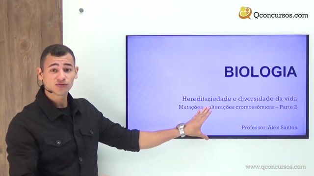 Mutações e alterações cromossômicas - Parte  2