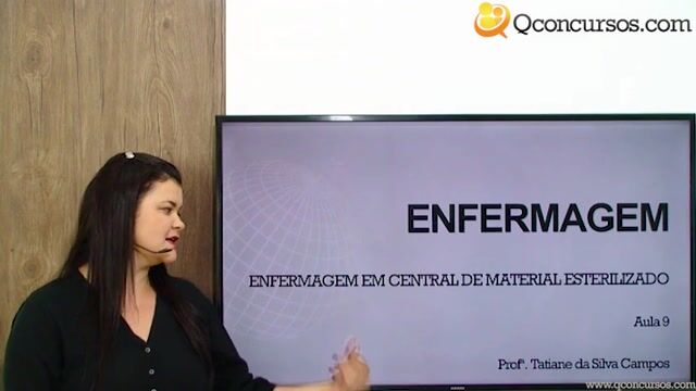 Enfermagem em Central de Material Esterilizado - Aula 09