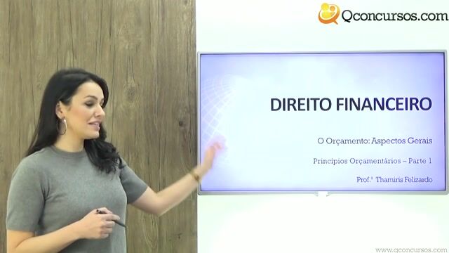 Princípios Orçamentários - Parte 1