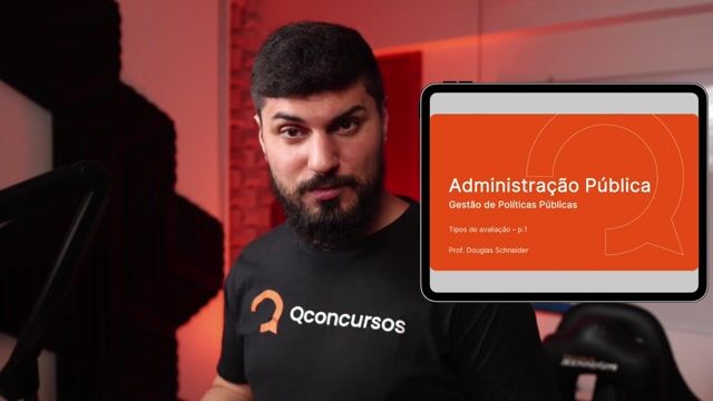 Tipos de avaliação - Parte 01