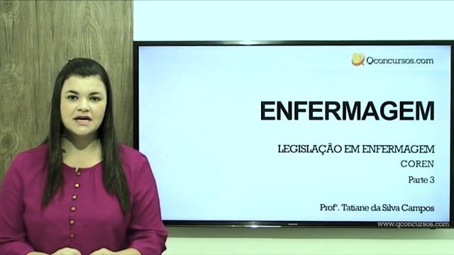 Legislação de Enfermagem - COREN - Parte 3