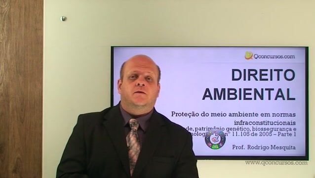 Biodiversidade, Patrimônio Genético, Biossegurança e Biotecnologia - Lei nº 11.105 de 2005 - Parte - 1
