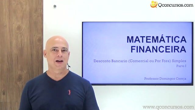 Desconto Bancário (Comercial ou por fora) Simples - Parte 1