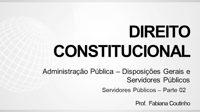 Servidores Públicos - Parte 02