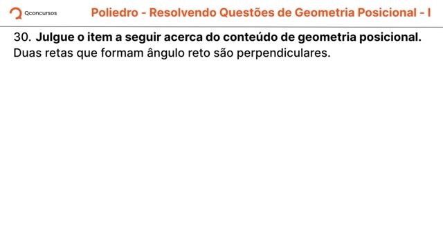 Poliedros - 01 - Geometria posicional - Parte 12