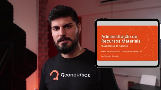 Etapas de Classificação e codificação de materiais - Parte 1