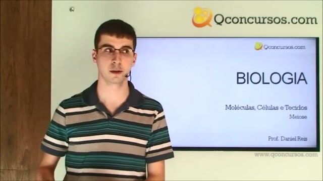 Moléculas, células e tecidos - Meiose