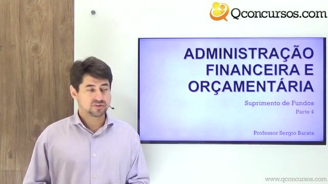 Suprimento de Fundos - Parte 4