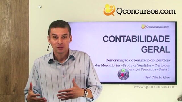Custo das Mercadorias - Produtos Vendidos - Custo dos Serviços Prestados - Parte 1