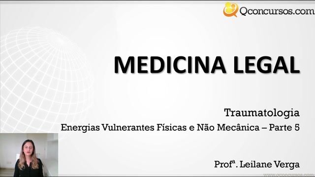 Energias Vulnerantes Físicas e Não Mecânica - Parte 5