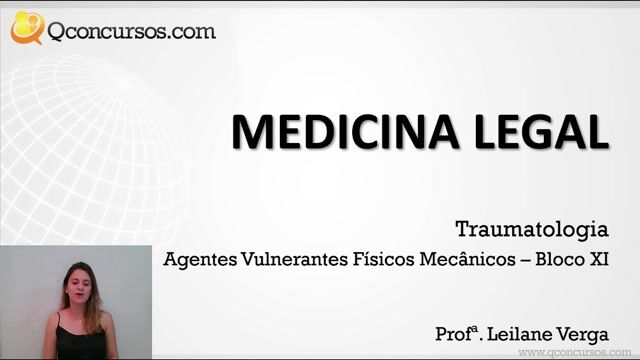 Agentes Vulnerantes Físicos Mecânicos - Parte 11