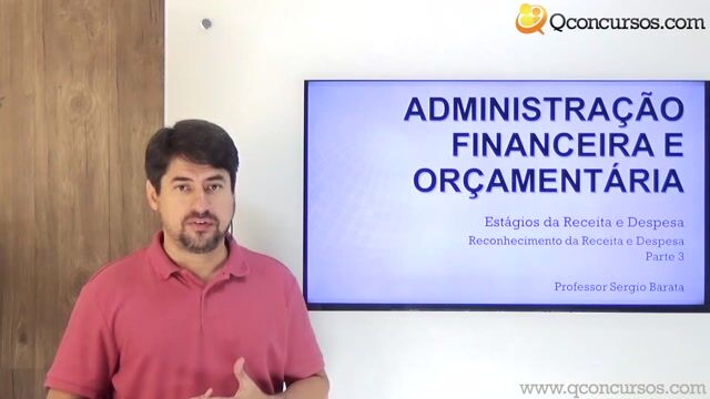 Reconhecimento Receita e Despesa - Parte 3