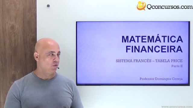 Sistema Francês - Tabela Price - Parte 2