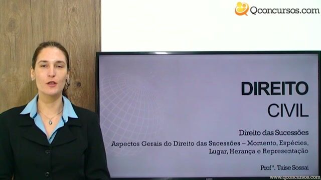 Aspectos Gerais do Direito das Sucessões – Momento, Espécies, Lugar, Herança e Representação - Parte 1