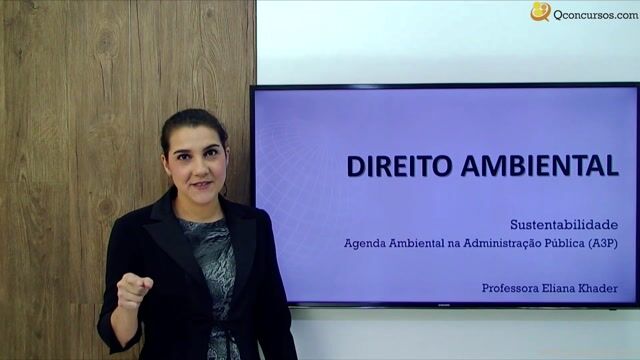 Agenda Ambiental na Administração Pública (A3P) - Parte 01