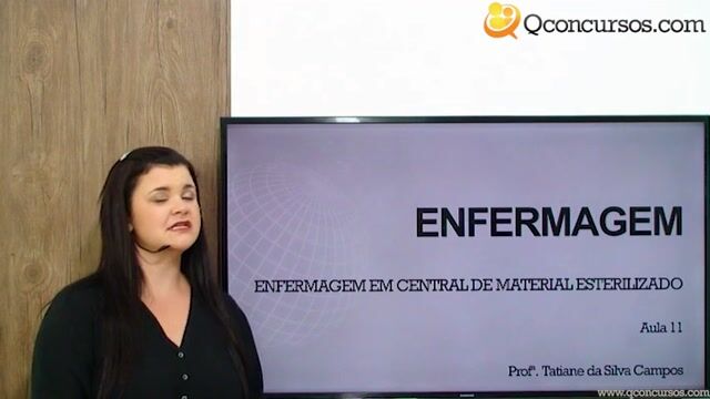 Enfermagem em Central de Material Esterilizado - Aula 11