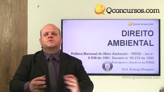 Princípios e objetivos da PNMA - Parte 1