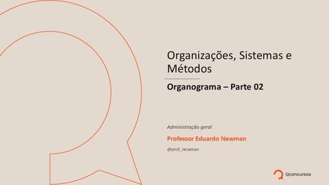 Organograma - Parte 02