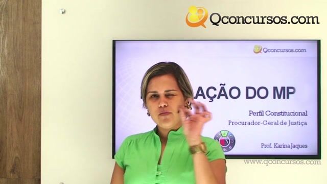Perfil Constitucional do Ministério Público - Procurador Geral de Justiça