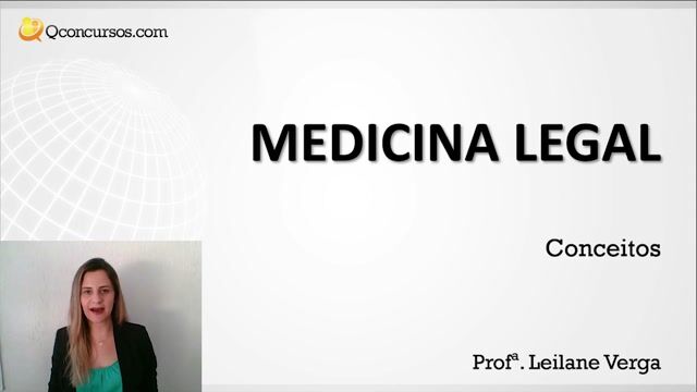 Medicina Legal - Conceito