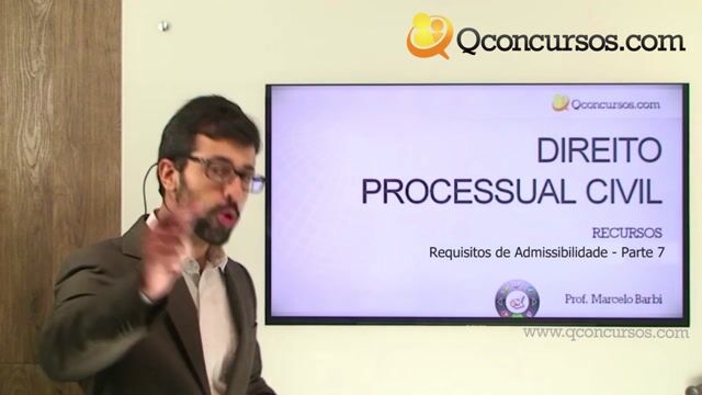 Requisitos de Admissibilidade - Parte 7