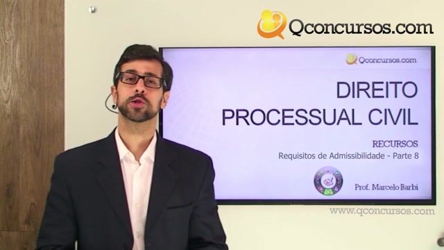 Requisitos de Admissibilidade - Parte 8