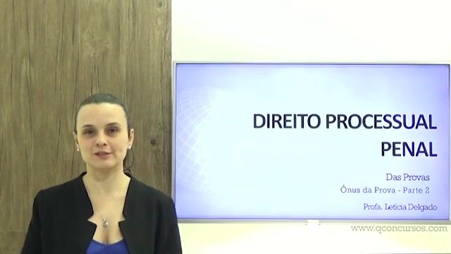 Ônus da Prova - Parte 2