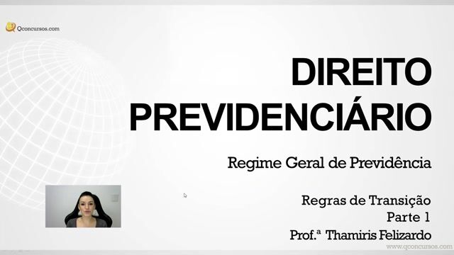 Regras de Transição RGPS – EC 103/19 - Parte 01