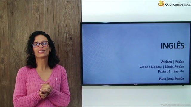 Verbos modais | Modal verbs - Parte  04