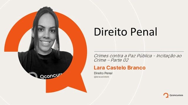 Incitação ao crime - parte 2