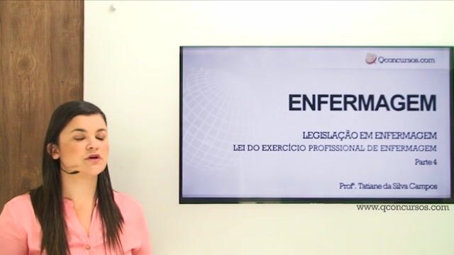 Legislação de Enfermagem - Lei do Exercício Profissional de Enfermagem - Parte 4 