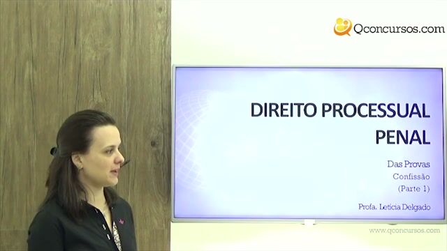 Das Provas - Confissão