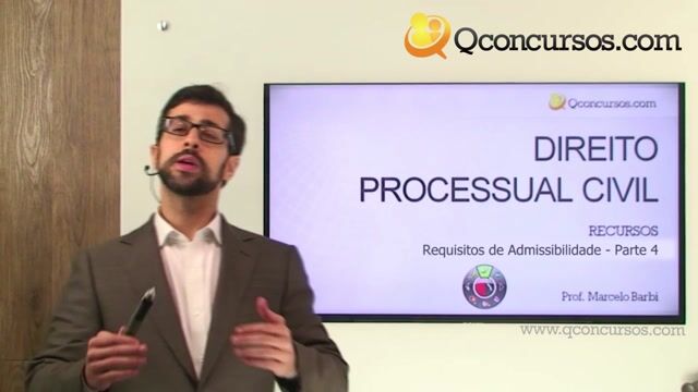 Requisitos de Admissibilidade - Parte 4