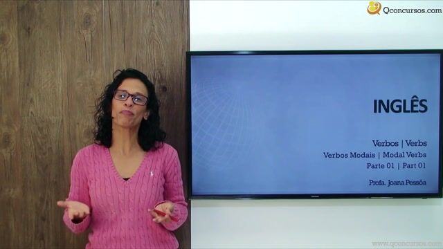 Verbos modais | Modal verbs - Parte 01