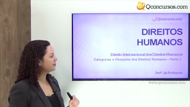 Categorias e Gerações dos Direitos Humanos - Parte 1 