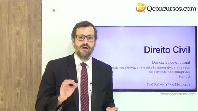 Extinção: cláusula resolutiva, onerosidade excessiva e exceção de contrato não cumprido - Parte 3