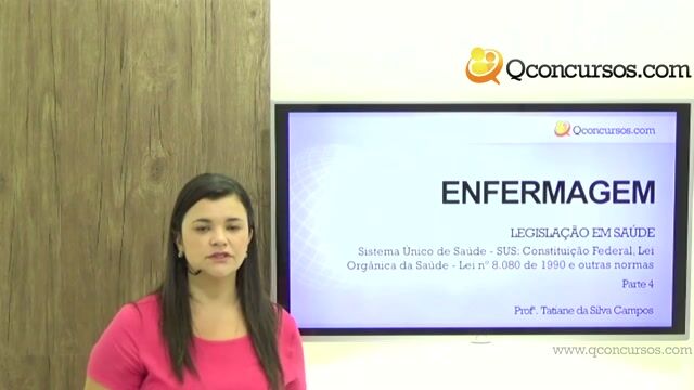 Legislação em Saúde - SUS - Constituição Federal, Lei Orgânica da Saúde - Lei n° 8080 de 1990 - Parte 04