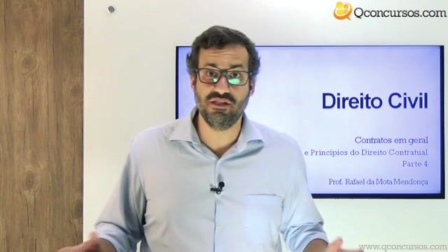 Noções e Princípios do Direito Contratual - Parte 4