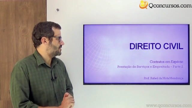 Prestação de serviços e empreitada - Parte 2
