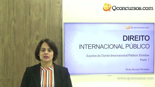 Sujeitos de Direito Internacional Público - Estados - Parte 1 