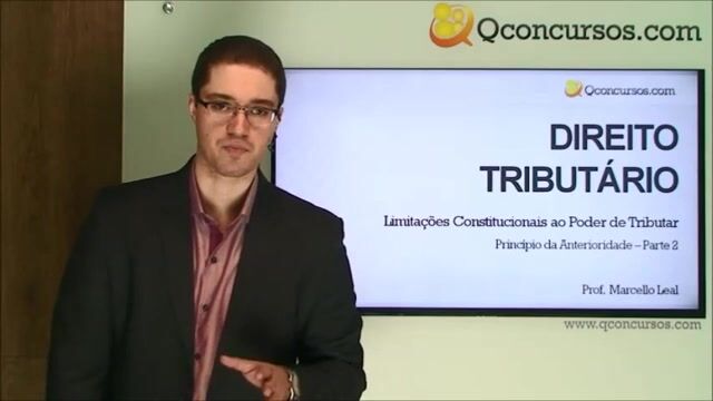 Limitações Constitucionais ao Poder de Tributar - Princípio da Anterioridade - Parte 2