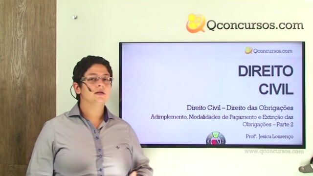Adimplemento, Modalidades de Pagamento e Extinção das Obrigações - Parte 2