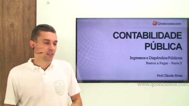 Ingressos e Dispêndios Público - Restos a Pagar - Parte 2