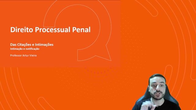 Intimação e notificação 