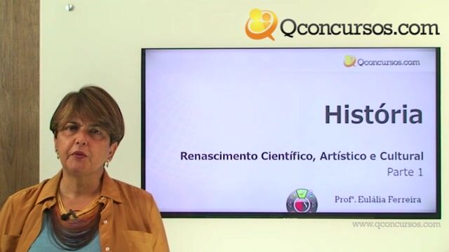 Renascimento Científico, Artístico e Cultural - Parte 1